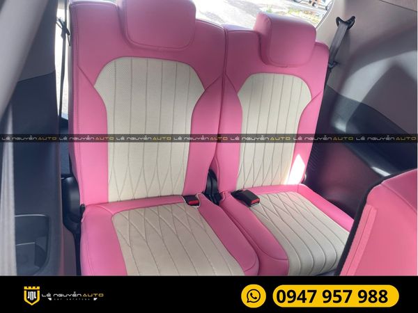  BỌC GHẾ DA XE LIMO GREEN 