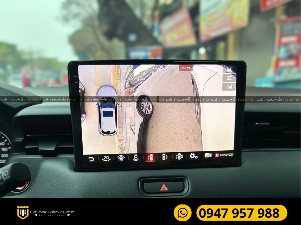 MÀN HÌNH LIỀN CAM 360 ĐỘ LẮP HRV 2025