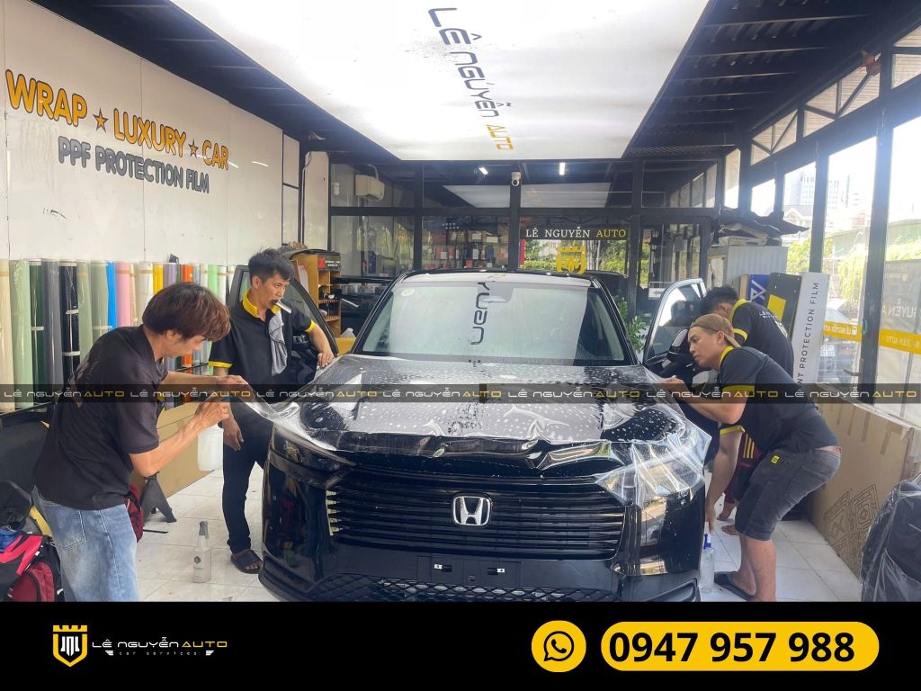 Honda HR-V dán PPF Teckwrap x75 bảo vệ sơn