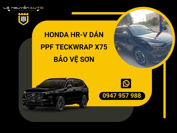  Honda HR-V dán PPF Teckwrap x75 bảo vệ sơn 