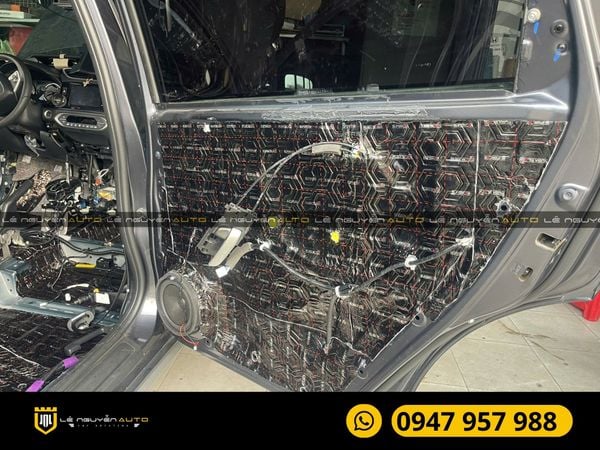  Honda BRV dán cách âm chống ồn Supercar Ruba Black 