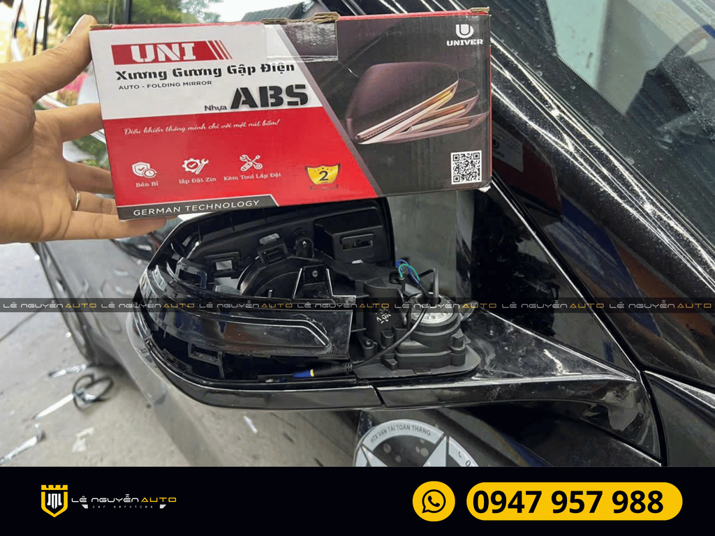 Gương điện Limo Green VinFast nâng cấp tiện nghi cho xe