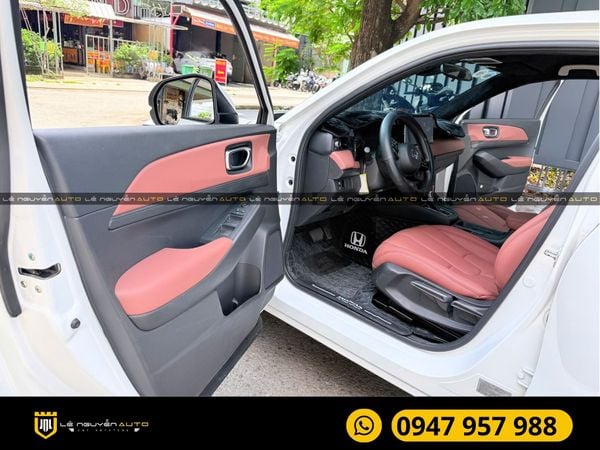  Honda HR-V bọc ghế da Nappa bọc trần da lộn Alcantara 