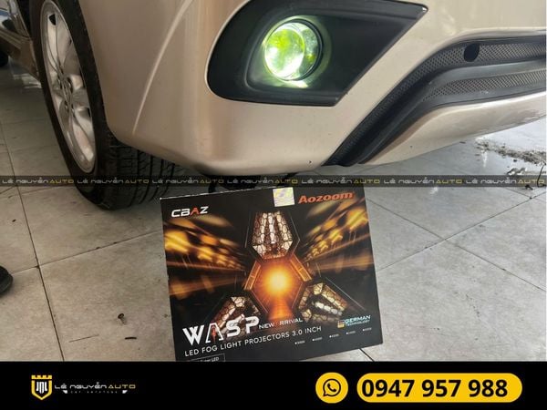  Innova lắp bi gầm Wasp Aozoom tăng sáng cực đỉnh 