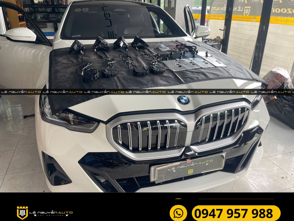 Lắp cửa hít cho BMW 520i