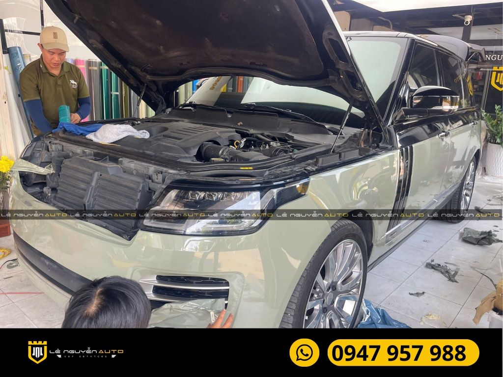 Range rover wrap đổi màu Teckwrap: Xu hướng màu 2026