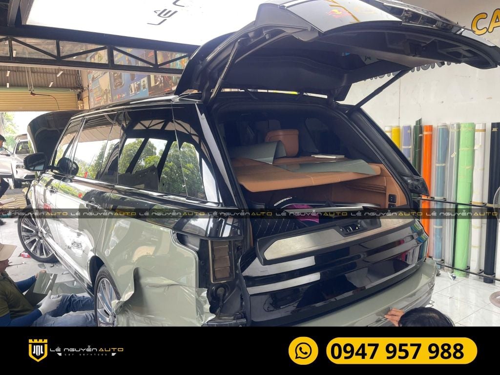 Range rover wrap đổi màu Teckwrap: Xu hướng màu 2026