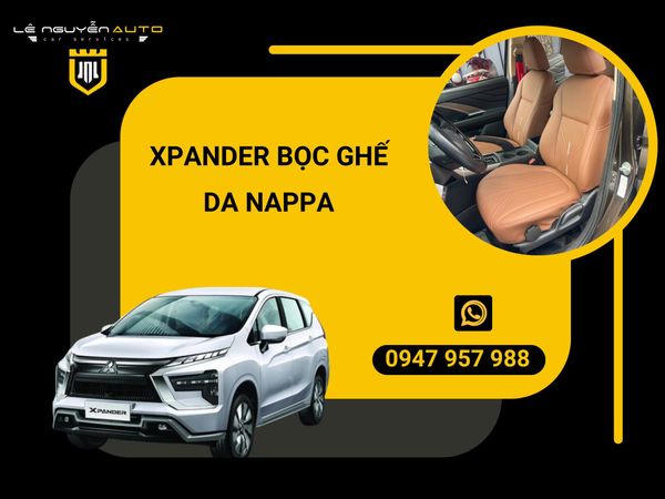  Xpander bọc ghế da Nappa 