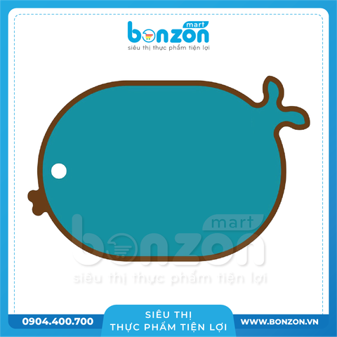 Quà Tặng_THỚT NHỰA HÌNH CON CÁ MÀU XANH CSC555