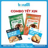 [COMBO TẾT XỊN 179K] BÁNH MÌ BƠ TỎI PHÔ MAI + PIZZA HẢI SẢN XỐT KIM QUẤT + HÁ CẢO TÔM BAMBOO + XÍU MẠI TÔM BAMBOO