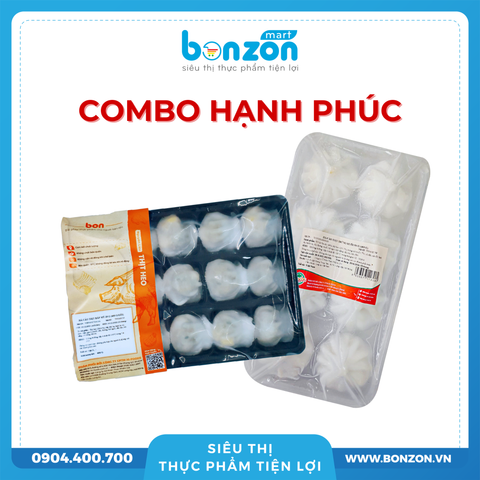 [COMBO HẠNH PHÚC] HÁ CẢO THỊT BẮP MỸ + HÁ CẢO THỊT TRỨNG MUỐI