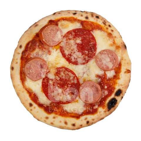 PIZZA PHÔ MAI XÚC XÍCH PEPPERONI (120G)