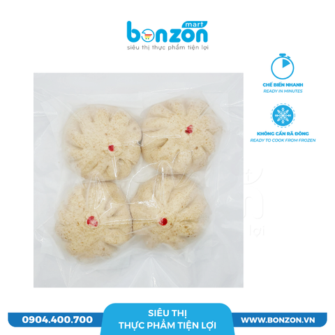 BÁNH BAO NGUYÊN CÁM NHÂN XÁ XÍU PHÔ MAI 110G (440G)