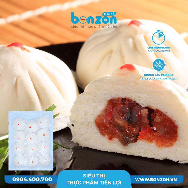 BÁNH BAO XÁ XÍU 45G (540G)