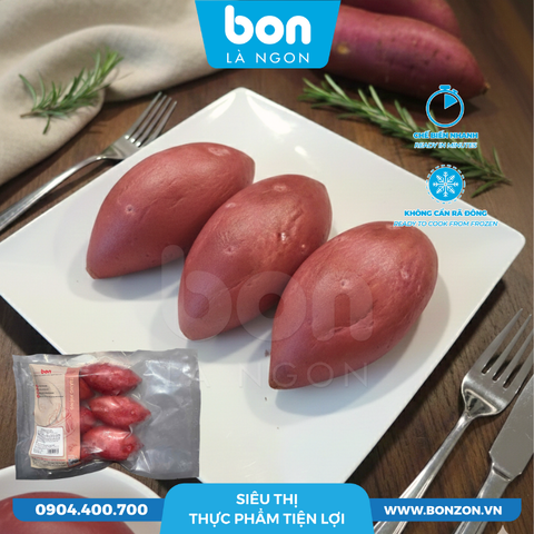 BÁNH KHOAI LANG TÍM NHÂN PHÔ MAI BON 40G (240G)