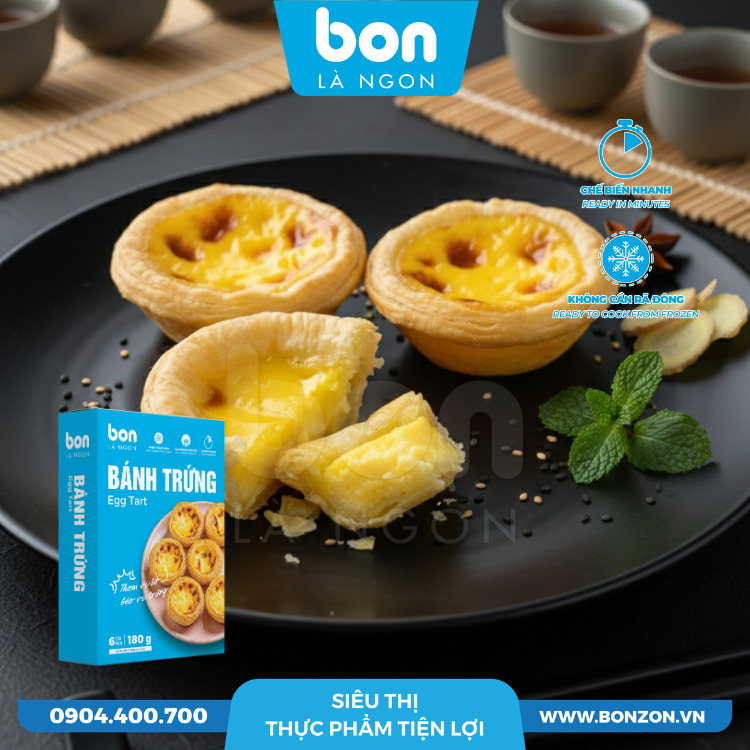 BÁNH TRỨNG BON 30G (180G)