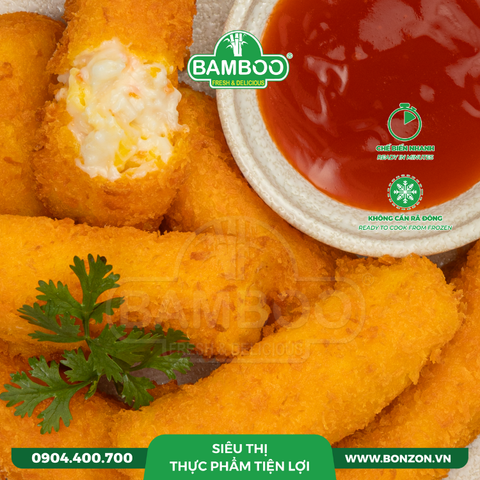 CHẢ GIÒ HẢI SẢN MAYONNAISE BAMBOO 40G (320G)