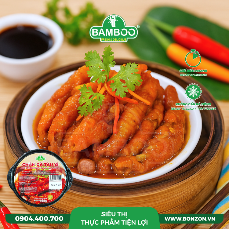 CHÂN GÀ TÀU XÌ BAMBOO (270G)