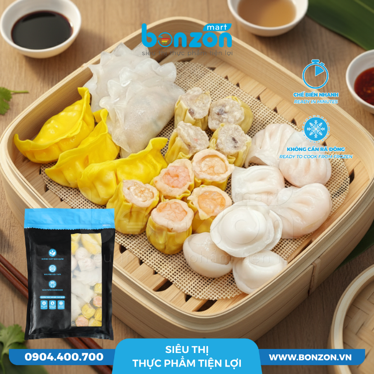 COMBO DIMSUM GIA ĐÌNH 6IN1 (924G)