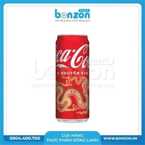 24 LON NƯỚC NGỌT COCA COLA LON TẾT 320ML