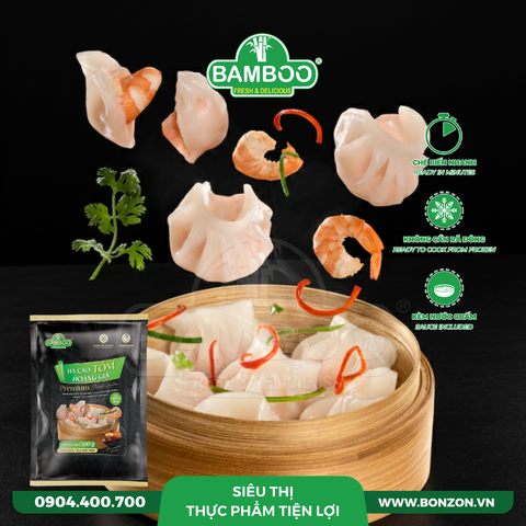 HÁ CẢO TÔM HOÀNG GIA BAMBOO 30G (300G)