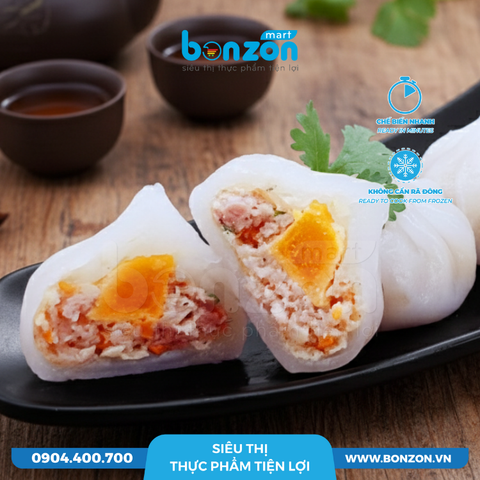 HÁ CẢO THỊT TRỨNG MUỐI 50G (400G)