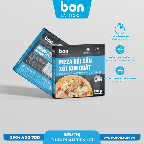 PIZZA HẢI SẢN XỐT KIM QUẤT BON (150G)