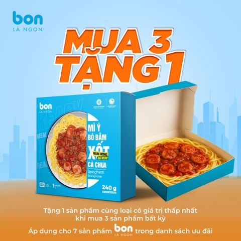 MÌ Ý BÒ BẰM XỐT CÀ CHUA (240G)