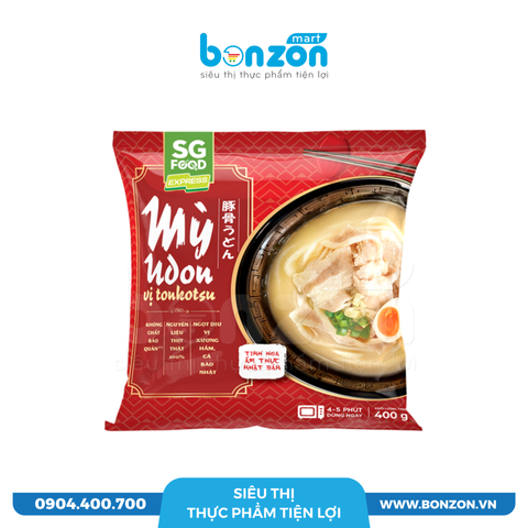 MỲ UDON VỊ TONKOTSU SG FOOD (400G)