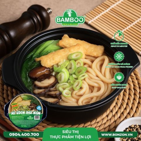 [GIẢM 50% GÓI THỨ 2] MÌ UDON RAU NẤM (250G)