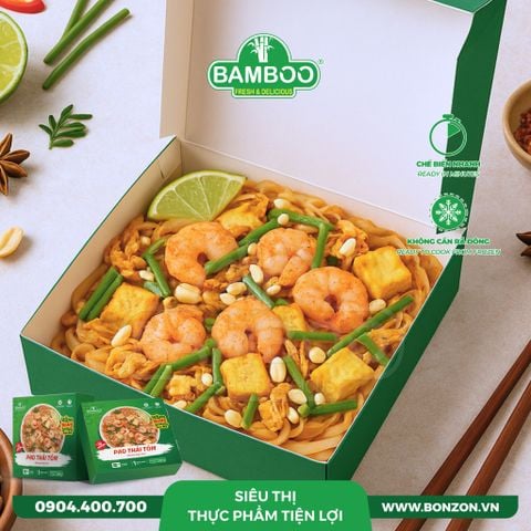 [GIẢM 50% GÓI THỨ 2] PAD THÁI TÔM (235G)