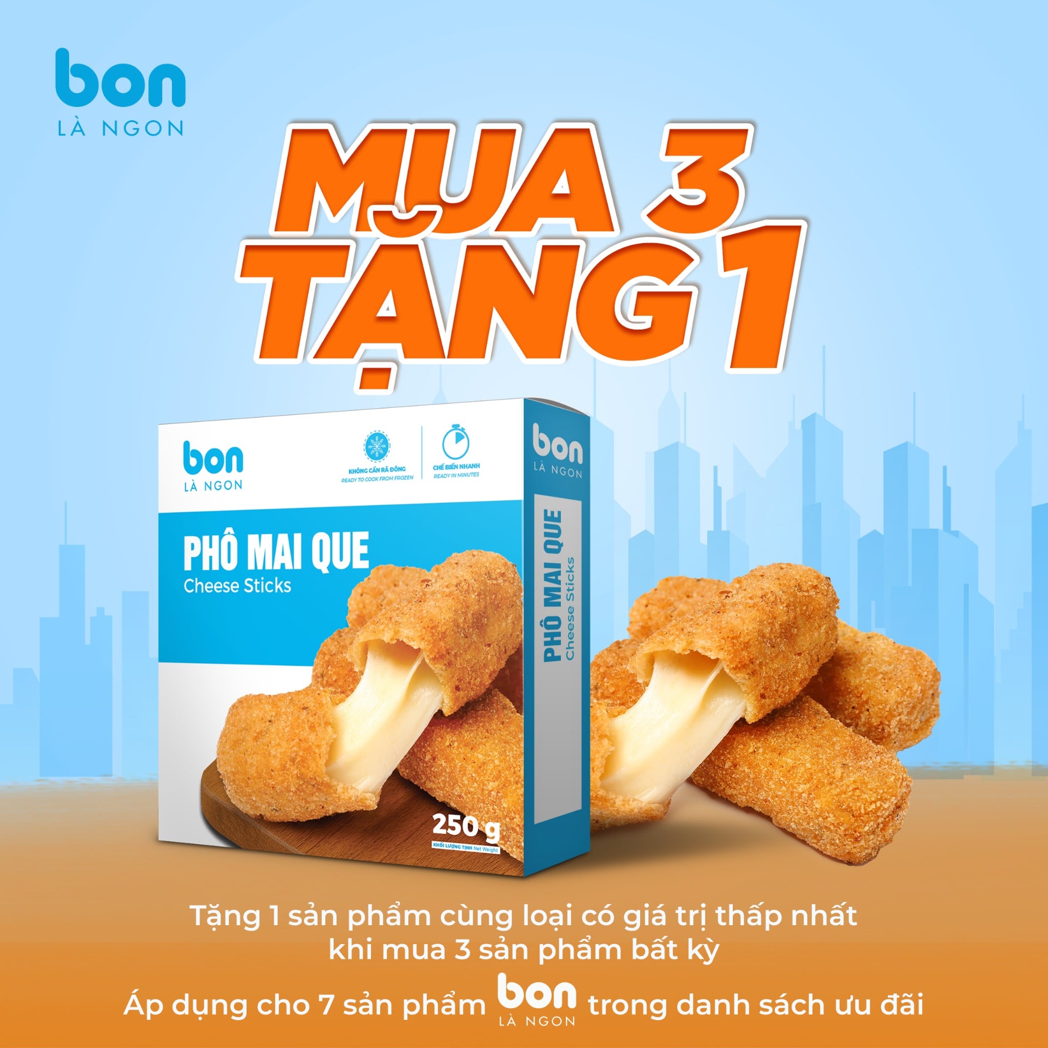 PHÔ MAI QUE 25G (250G)