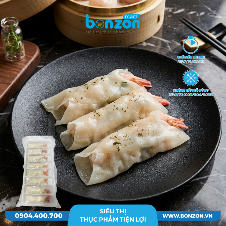 SỦI CẢO CUỘN CON TÔM 40G (320G)