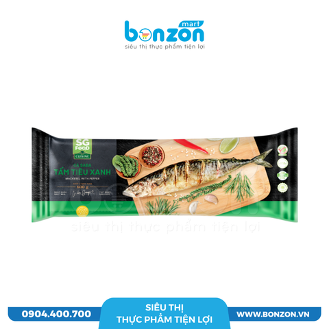 CÁ SABA TIÊU XANH SG FOOD (500-600G)