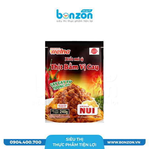 SỐT MÌ Ý THỊT BẰM VỊ CAY