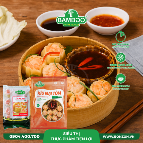 XÍU MẠI TÔM BAMBOO 23G (300G)
