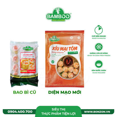 XÍU MẠI TÔM BAMBOO 23G (300G)
