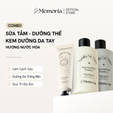  Bộ Đôi Sữa Tắm Và Dưỡng Thể Trắng Da Hương Nước Hoa Thư Giãn (2x300ml) 