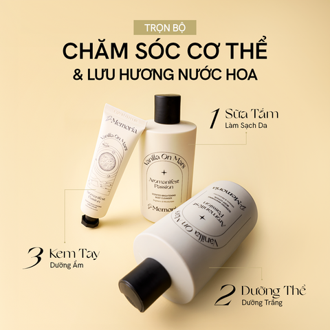  Bộ Đôi Sữa Tắm Và Dưỡng Thể Trắng Da Hương Nước Hoa Thư Giãn (2x300ml) 