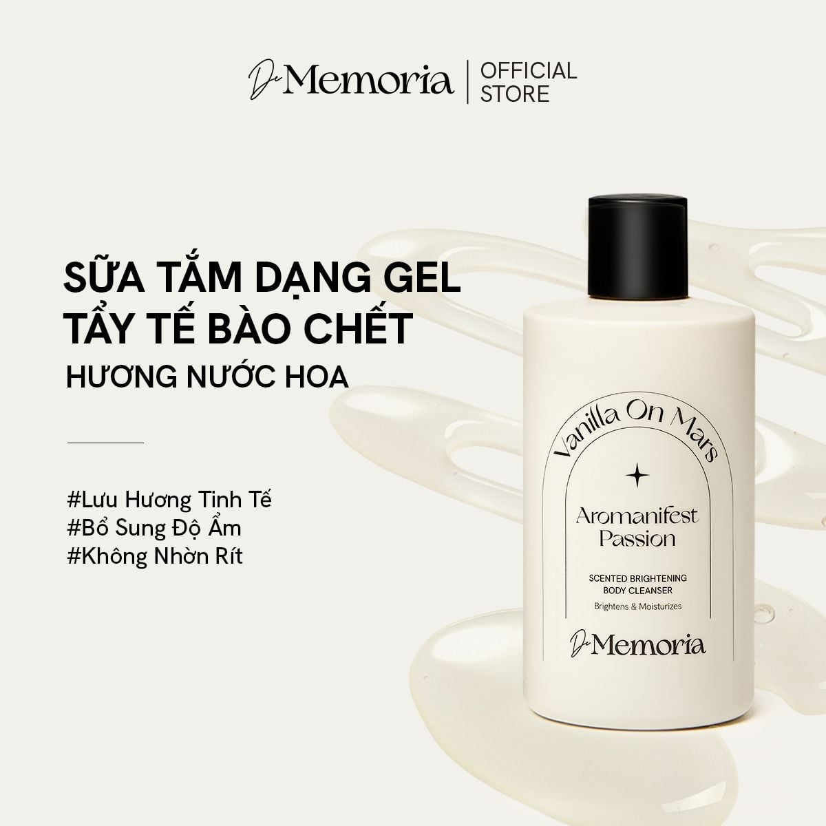  Sữa Tắm Trắng Da Hương Nước Hoa Thư Giãn (300ml) 