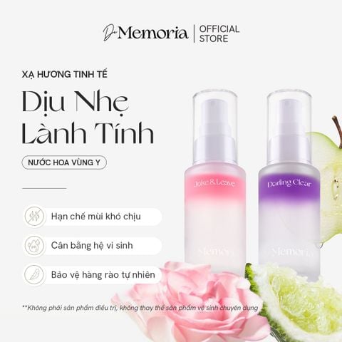  Nước Hoa Vùng Kín De Memoria - Xạ Hương Tinh Tế, Tươi Mới (30ml) 