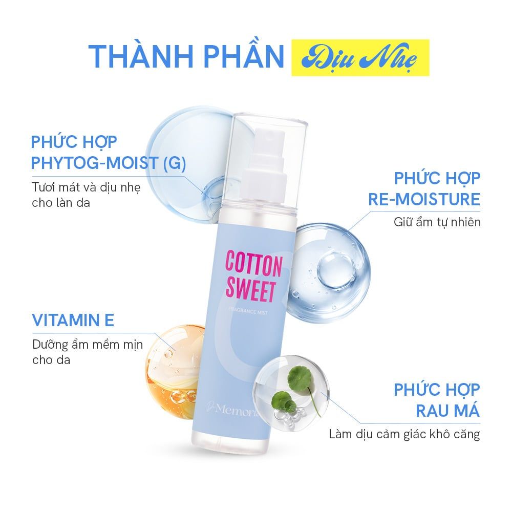  [MỚI] Xịt Thơm Toàn Thân De Memoria Hương Nước Hoa 150ml 