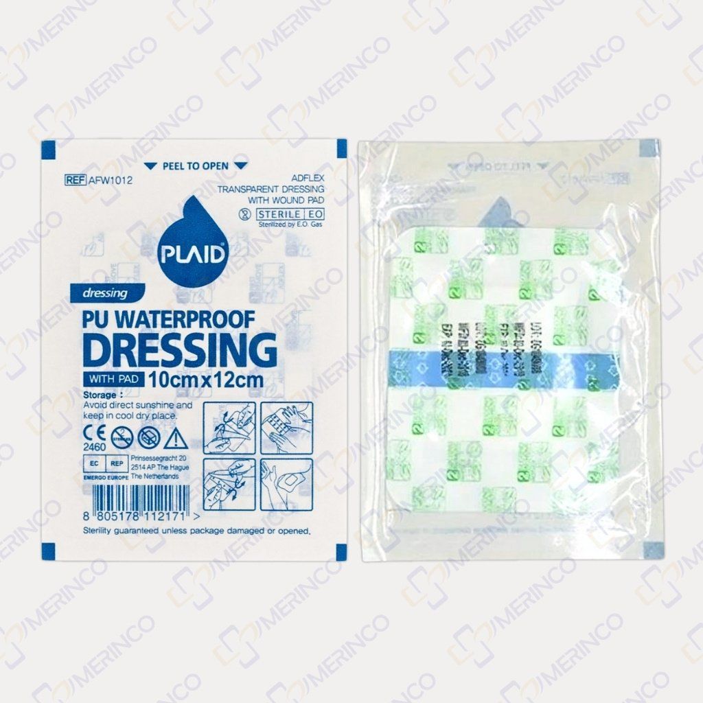 Băng gạc vô trùng không thấm nước Sterile Adflex (With-Pad) (1 miếng)