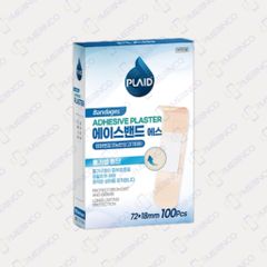 Băng keo cá nhân màu da Ace-band Sheer 72mmx18mm (hộp 100 miếng)