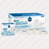 Băng keo cuộn giấy dành cho da nhạy cảm Young Plaster-Paper màu trắng 2.5cmx5m (hộp 12 cuộn)