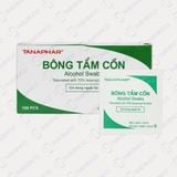 Bông tẩm cồn Tanaphar Alcohol Swab tiệt trùng giảm nhiễm khuẩn huyết