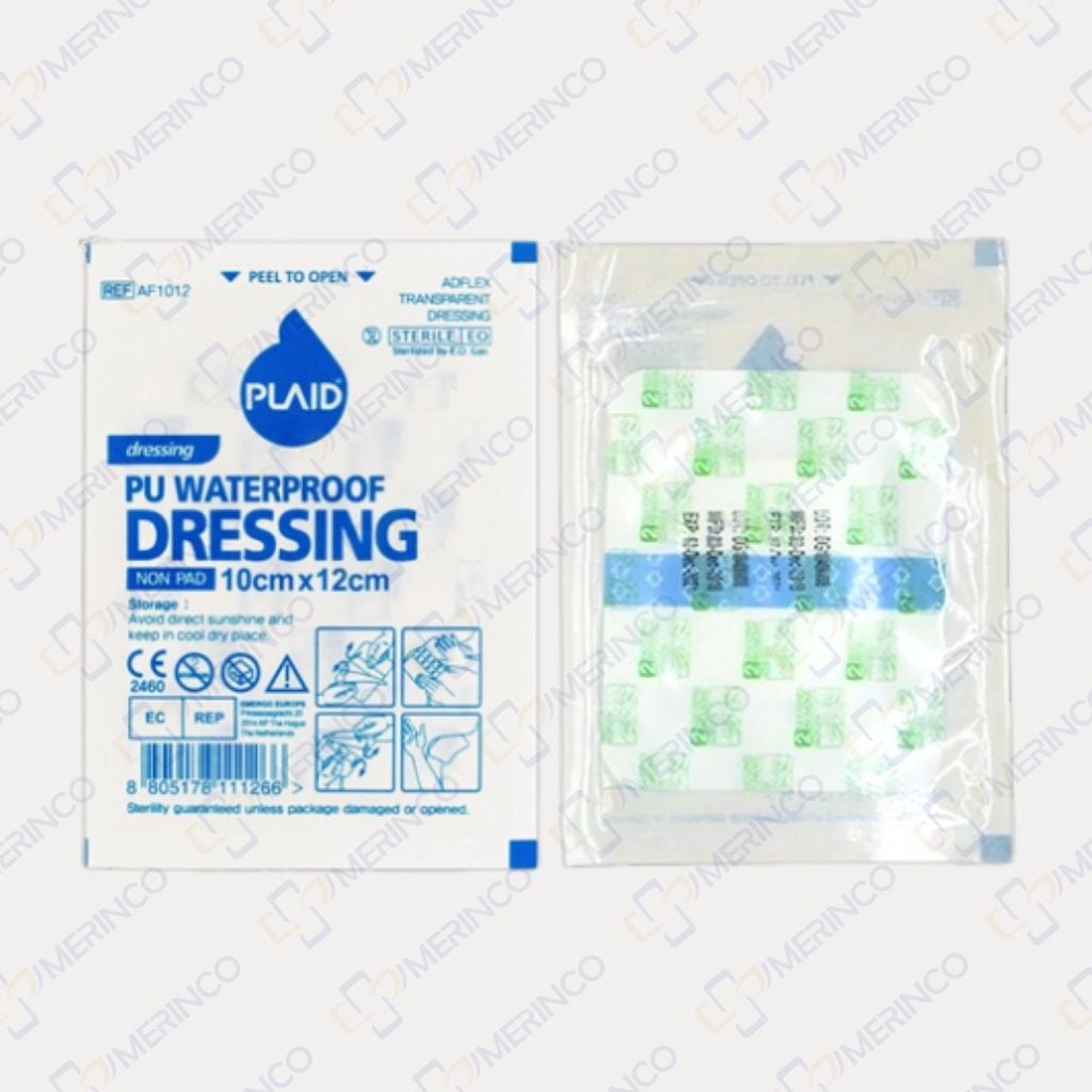 Băng vô trùng không gạc trong suốt không thấm nước Sterile Adflex (Non-Pad) 10cmx12cm