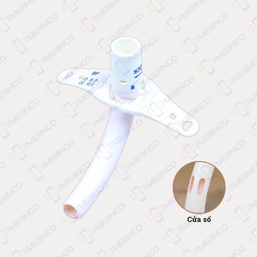 Ống mở khí quản 2 nòng không bóng, có cửa sổ MERA SOFIT D-F