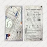 Catheter chạy thận nhân tạo 2 nòng, đầu thẳng
