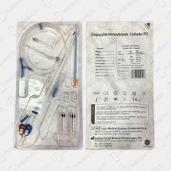 Catheter chạy thận nhân tạo 3 nòng, đầu thẳng